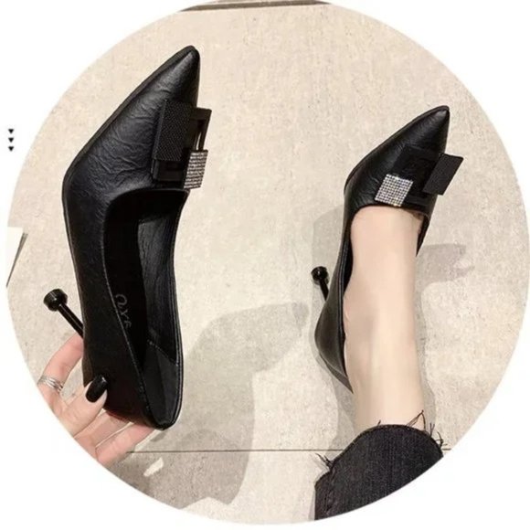 high heels new chunky heel fashion shoes - Picture 5 of 9